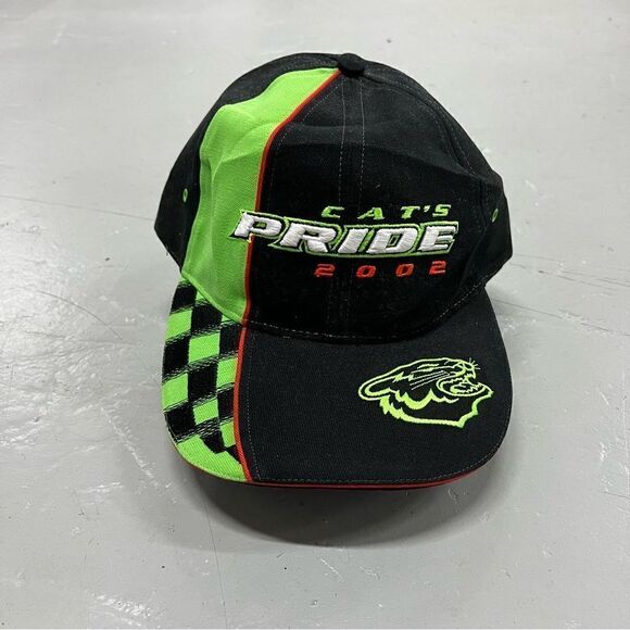 Arctic Cat Cat’s Pride 2002 Green And Black Adjustable Hat - Picture 1 of 3